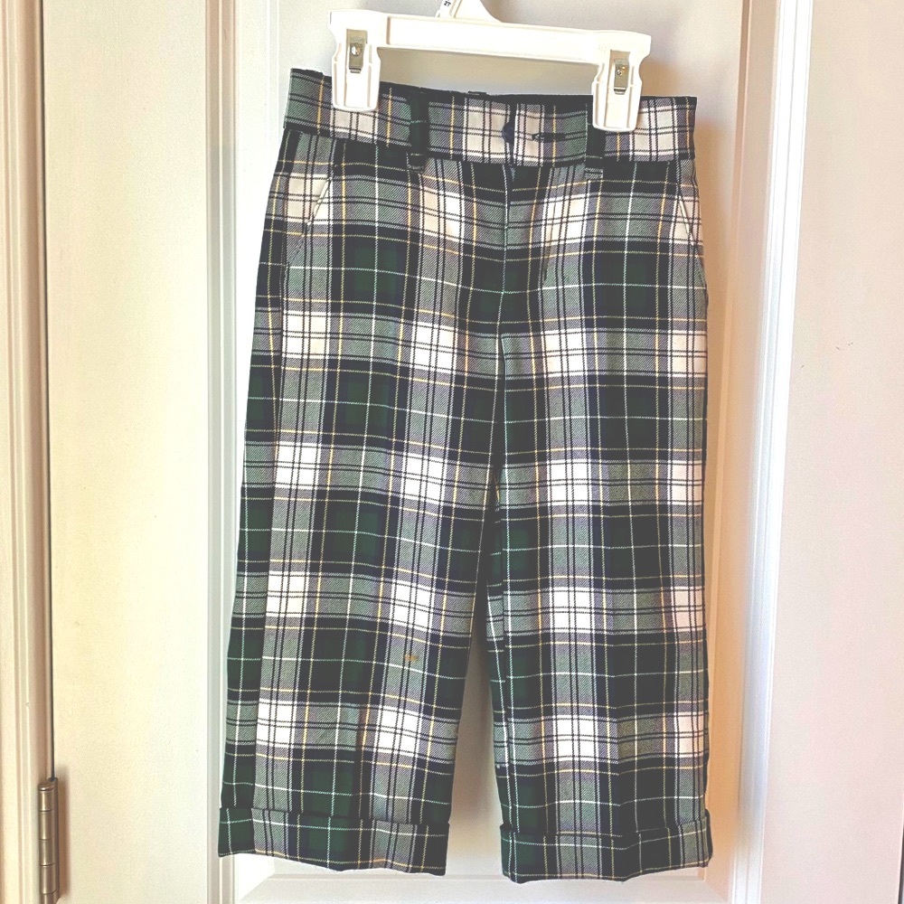 Janie and Jack plaid pants